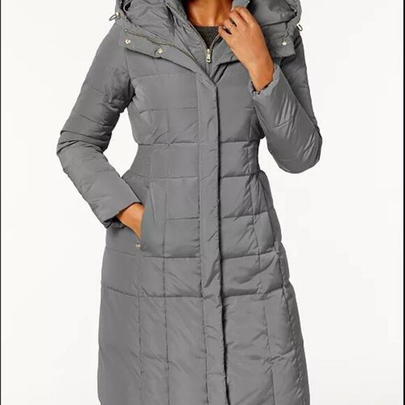 Cole Haan Petite Layered Down Puffer Coat, Size Petite XXS - Picture 16 of 16